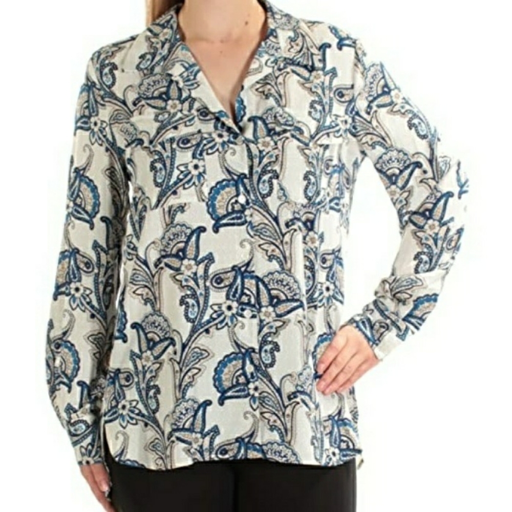 Tommy Hilfiger Women's Printed Long Sleeve…